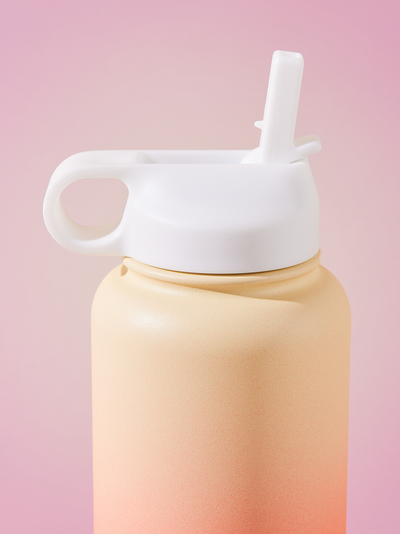1.2L Stainless Steel Bottle - Peachy
