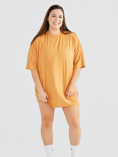 Night Night Bed Tee - Orange