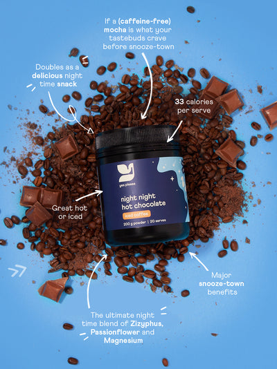 Night Night Hot Chocolate - Iced Coffee
