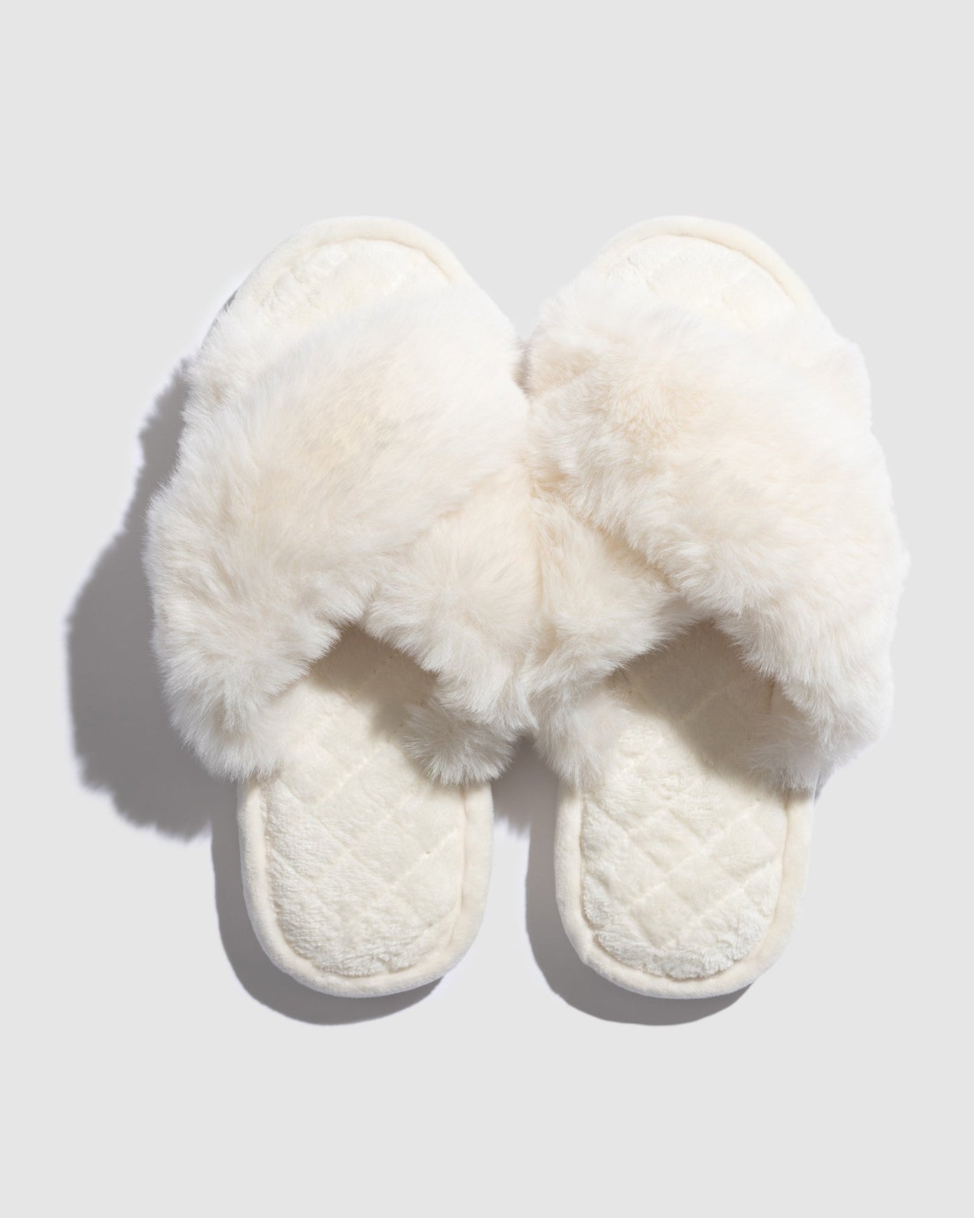 Soli Slippers - Popcorn White
