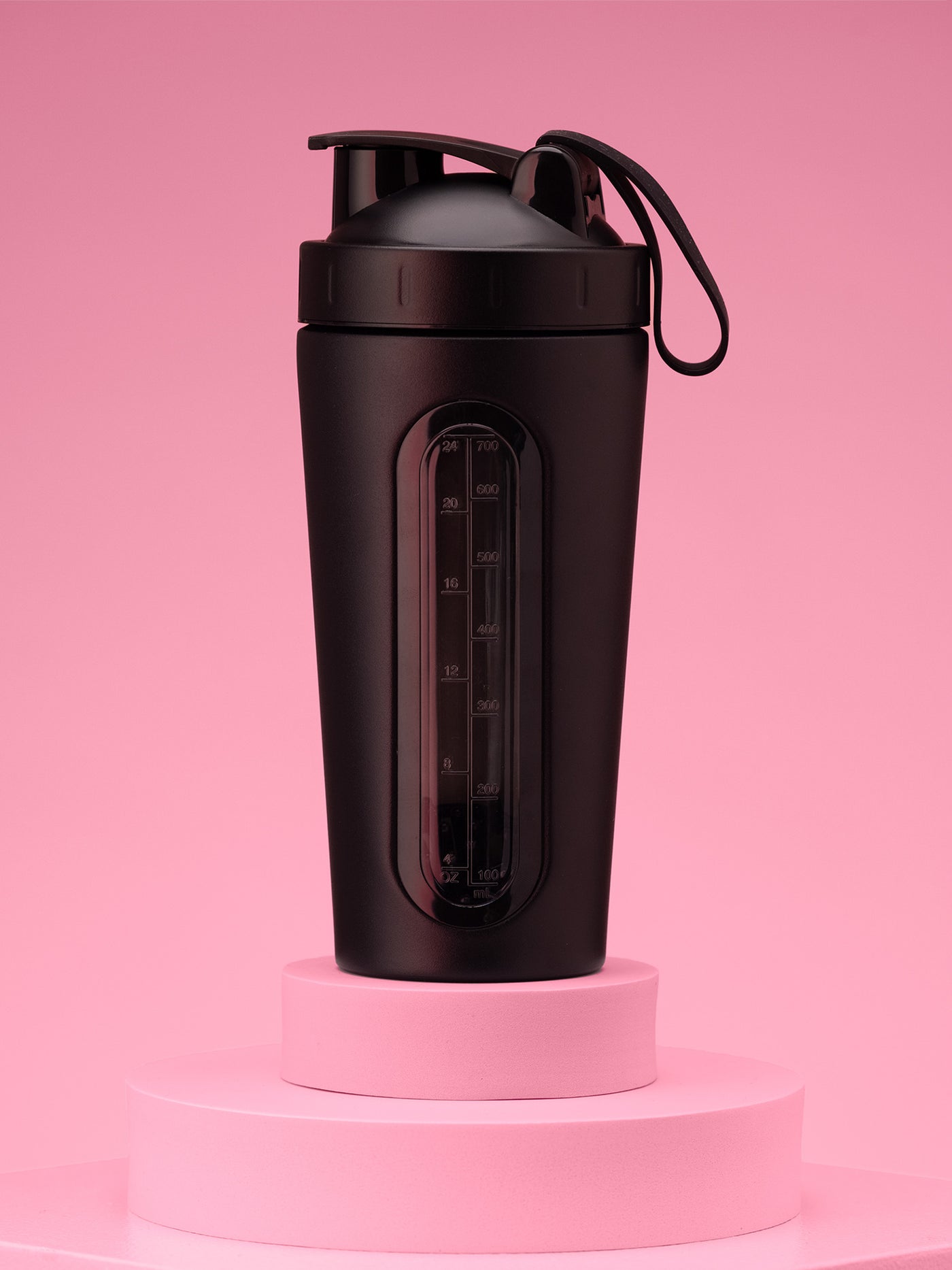 Stainless Steel Shaker - Matte Black