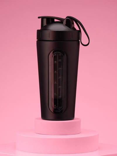 Stainless Steel Shaker - Matte Black