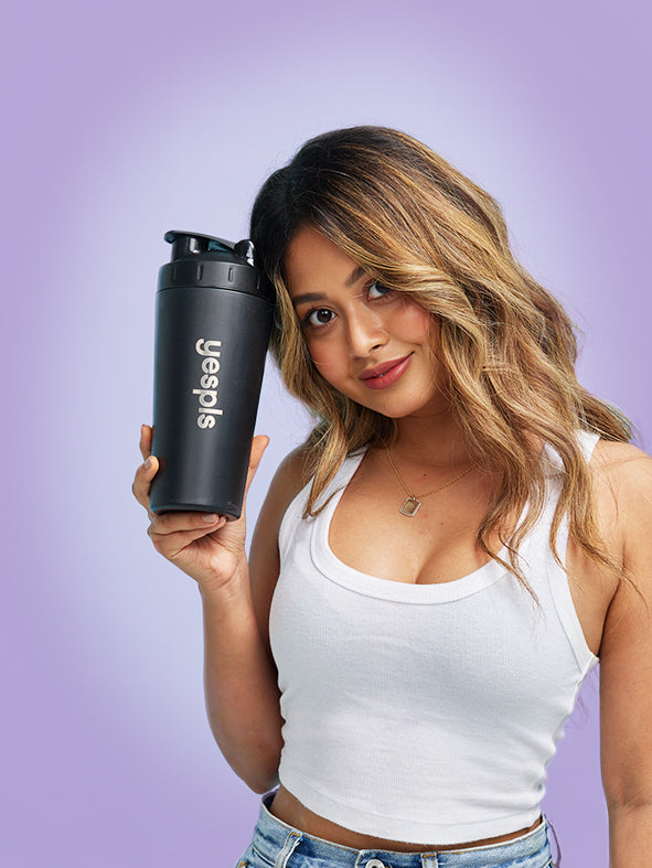 Stainless Steel Shaker - Matte Black