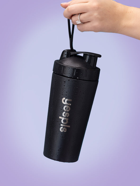 Stainless Steel Shaker - Matte Black