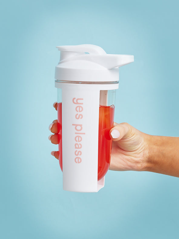 Yes Please Shaker - White